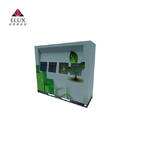 Mülltonnenbox für Büro - COPRIBIDONE 095 - Elux srl - Recycling / für Privatgebrauch / für professionellen Gebrauch