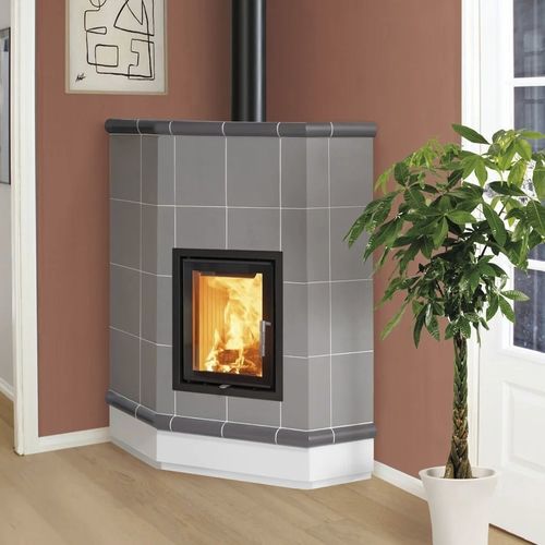 Holz-Kaminofen - ATENA 4 LEVELS - Cerampiù Srl - elektrisch / 8 kW / Multibrennstoff