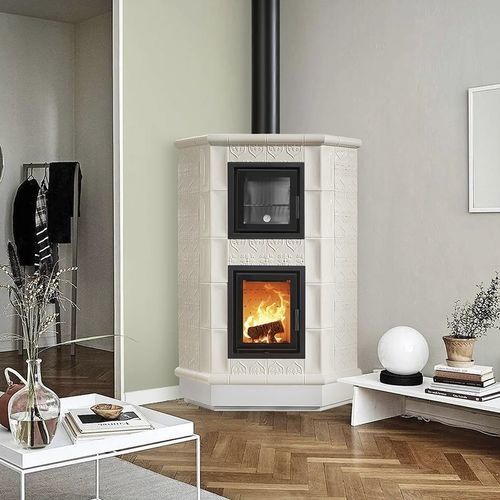 Holz-Kaminofen - DESSERT - Cerampiù Srl - elektrisch / 8 kW / Multibrennstoff