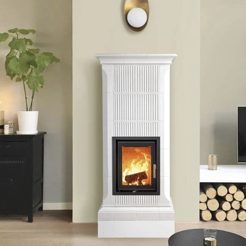 Holz-Kaminofen - NOBILE 5 LEVELS - Cerampiù Srl - elektrisch / 8 kW / Multibrennstoff