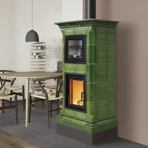 Holz-Kaminofen - BISTROT - Cerampiù Srl - elektrisch / 8 kW / Multibrennstoff