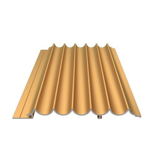 Well-Metallblech - BALUARTE - Alu-Stock SA - Aluminium / 3D / Ziegeloptik