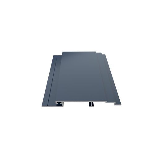 Profiliertes Metallblech - TABLE 100 - Alu-Stock SA - Aluminium / eloxiert / anthrazitfarben