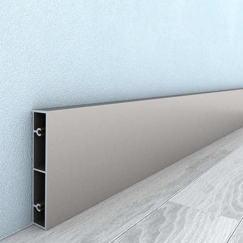 Silberfarbene Zierleiste - FALKIT&reg; - Alu-Stock SA - Legierung / Aluminium / anodisiertes Aluminium