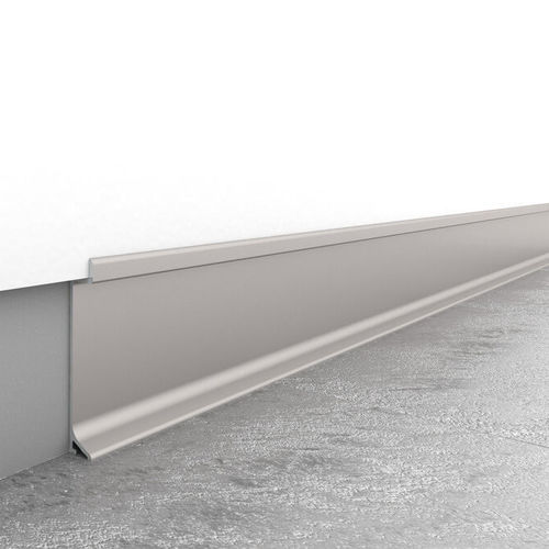 Silberfarbene Zierleiste - PLADEYESO - Alu-Stock SA - Aluminium / rechteckig / Dekor