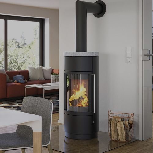 Holz-Kaminofen - BASILIA - HASE Kaminofenbau GmbH - 7 kW / Multibrennstoff / freistehend