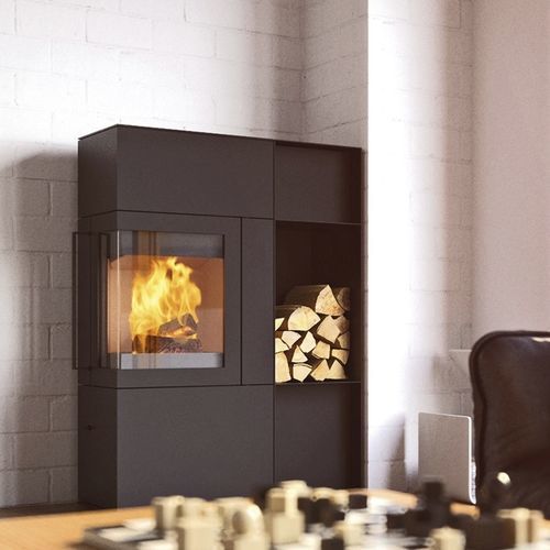 Holz-Kaminofen - SENDAI PRO 135 - HASE Kaminofenbau GmbH - 7,5 kW / Multibrennstoff / freistehend