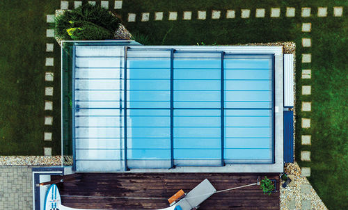 Automatische Poolabdeckung - POOLWINGS - Cool Pool s.r.o, - Sicherheit / Thermo / Winter