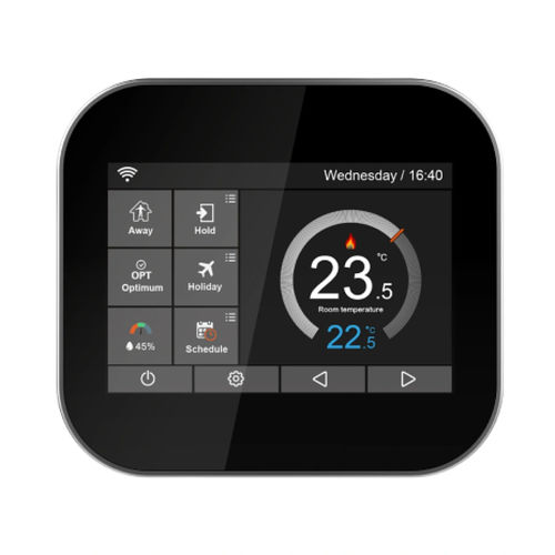 Digitales Thermostat - BC207W-T - Breeze Controls - programmierbar / für Fußbodenheizung / Raum