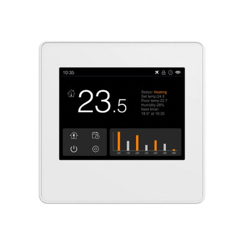Digitales Thermostat - BC204W-35 - Breeze Controls - programmierbar / für Fußbodenheizung / Raum