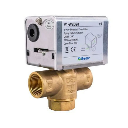 On/off-Durchflussregelventil - V1 - Breeze Controls - 3-Wege / für Heizungen / für Klimaanlagen