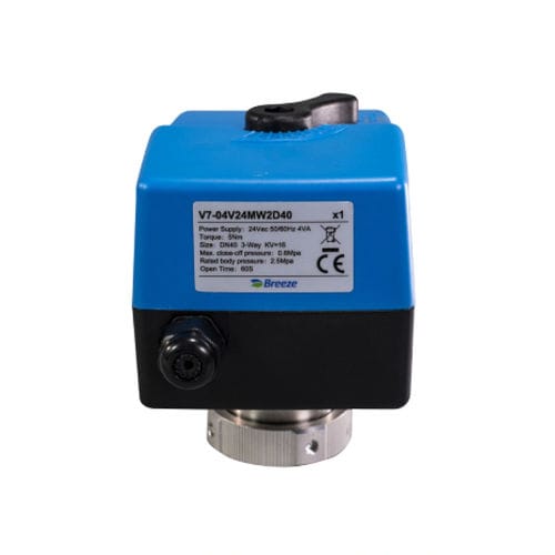 On/off-Durchflussregelventil - V7-04 - Breeze Controls - für Heizungen / für Klimaanlagen / für Lüftungssystem