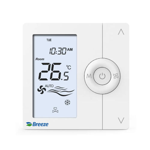 Elektronisches Thermostat - BC103S-ACDM - Breeze Controls - programmierbar / Raum / für Klimaanlagen