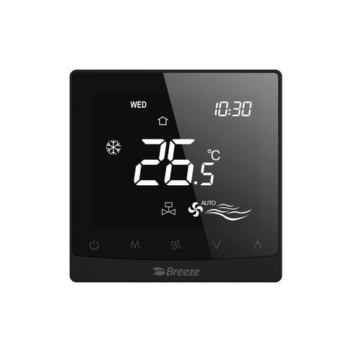 Digitales Thermostat - BC104-4AEDM - Breeze Controls - programmierbar / Raum / für Klimaanlagen
