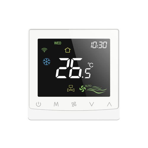 Digitales Thermostat - BC105W-4ED - Breeze Controls - programmierbar / Raum / für Klimaanlagen