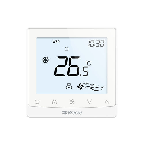 Digitales Thermostat - BC105-4DM - Breeze Controls - programmierbar / für Heizungen / für Klimaanlagen