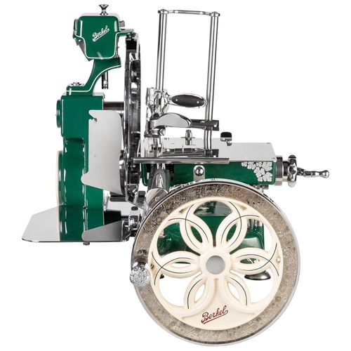 Lebensmittel-Schneidemaschine / Fleisch - VOLANO B114 ABUNDANTIA & SABER SPECIAL EDITION - Berkel - manuell / für Profiküchen / Messer