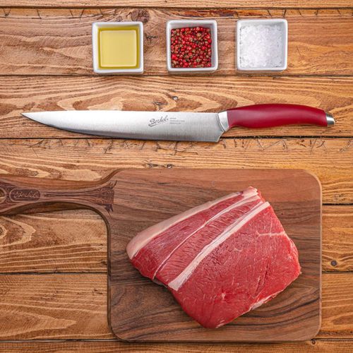 Tranchelard Messer / mit Kunststoffgriff - TEKNICA 24 RED - Berkel - mit Edelstahlklinge