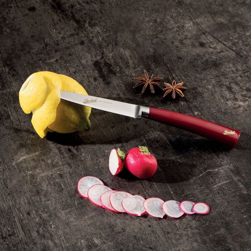 Küchenmesser mit Harzgriff - ELEGANCE 11 RED  - Berkel - mit Edelstahlklinge