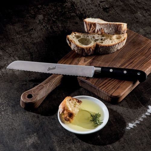 Brotmesser mit Harzgriff - ADHOC 22 BLACK - Berkel - mit Edelstahlklinge