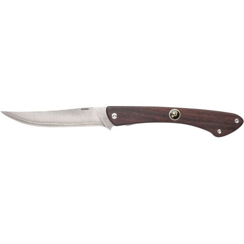 Küchenmesser mit Holzgriff - FOLDING ROSEWOOD - Berkel - mit Klinge aus Damaszenerstahl / Taschen