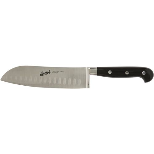 Küchenmesser mit Harzgriff - ADHOC SANTOKU 18 BLACK - Berkel - mit Edelstahlklinge
