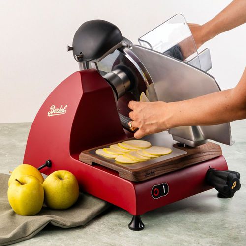 Lebensmittel-Schneidemaschine / Obst - RED LINE 250 MATTE RED - Berkel - halbautomatisch / Rundmesser / Edelstahl