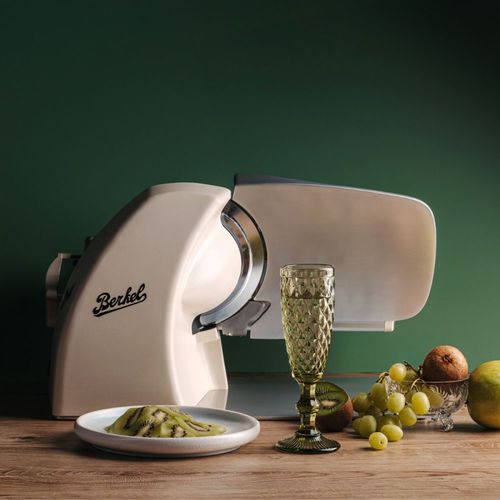 Lebensmittel-Schneidemaschine / für Brot - HOME LINE 200 PLUS MATTE CREAM - Berkel - Käse / Obst / Gemüse