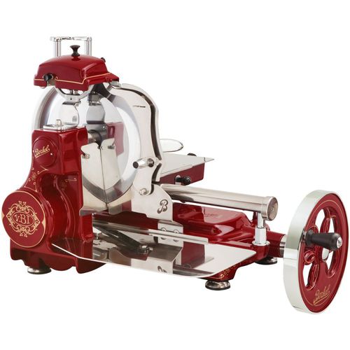 Lebensmittel-Schneidemaschine / Fleisch - FLYWHEEL TRIBUTE RED - Berkel - manuell / Profi / Rundmesser