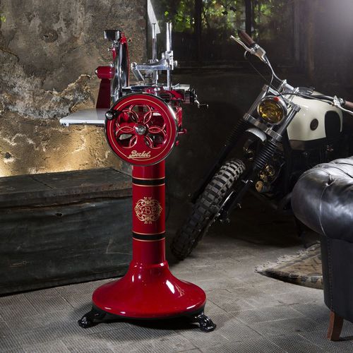 Lebensmittel-Schneidemaschine / Fleisch - FLYWHEEL P15 RED - Berkel - manuell / Profi / Rundmesser