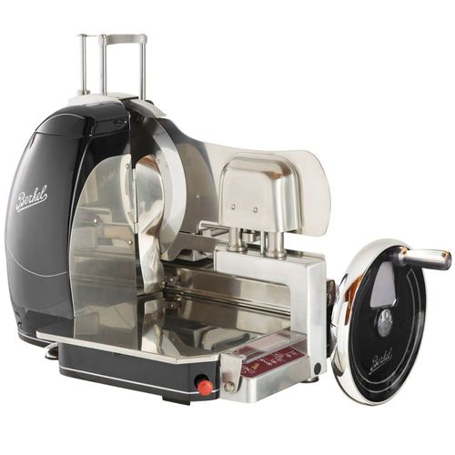 Lebensmittel-Schneidemaschine / Fleisch - FLYWHEEL B116 A BLACK - Berkel - halbautomatisch / Profi / Rundmesser