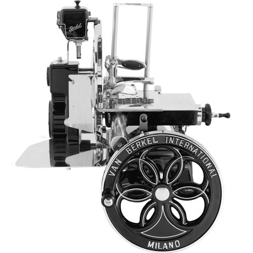 Lebensmittel-Schneidemaschine / für Fleisch- und Wurstwaren - FLYWHEEL B114 BLACK - Berkel - manuell / Profi / Rundmesser