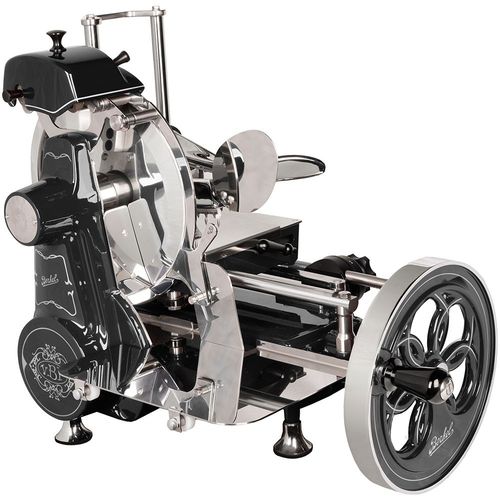 Lebensmittel-Schneidemaschine / für Schinken - FLYWHEEL B2 BLACK - Berkel - manuell / Rundmesser / Edelstahl
