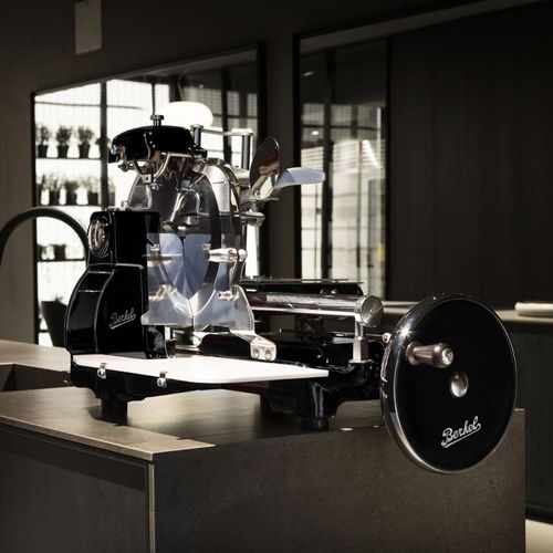 Lebensmittel-Schneidemaschine / Fleisch - FLYWHEEL BS300 BLACK - Berkel - manuell / Profi / Rundmesser