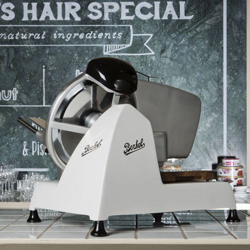 Lebensmittel-Schneidemaschine / Obst - RED LINE 250 WHITE - Berkel - Fleisch / für Fleisch- und Wurstwaren / halbautomatisch