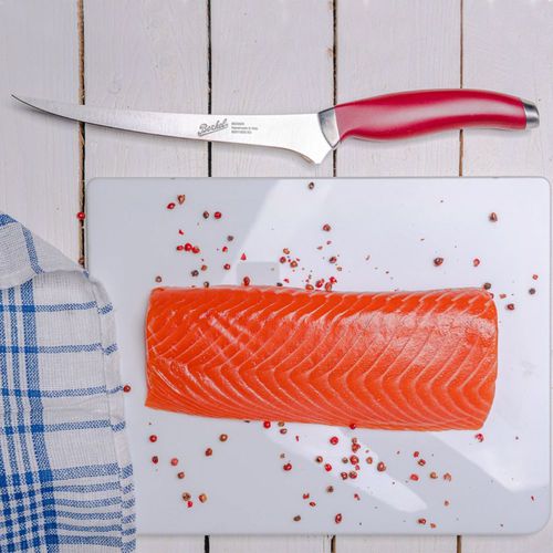 Tranchelard Messer / mit Kunststoffgriff - TEKNICA 19 RED - Berkel - mit Edelstahlklinge