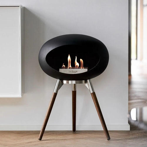 Bioethanol-Kamin - Ground Low - Le Feu - bodenstehend / Einseitig / für Außenbereich