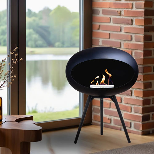 Bioethanol-Kamin - Dome 625 - Le Feu - bodenstehend / hängend / Einseitig