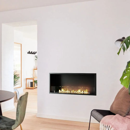 Bioethanol-Kamin - Clever - Le Feu - Einbau / Einseitig / offene Feuerstelle