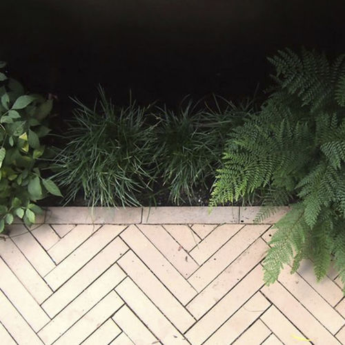 Keramikplattenbelag - Tira Romana Bege Mourisca - Vale de Gândara - für den Außenbereich / für Garten / beige