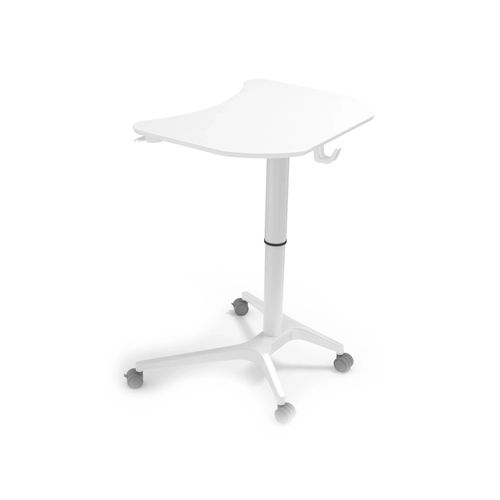 Moderner Tisch - Moon - Mirplay Objektmöbel - MDF / Gestell aus Metall / mit Rollen