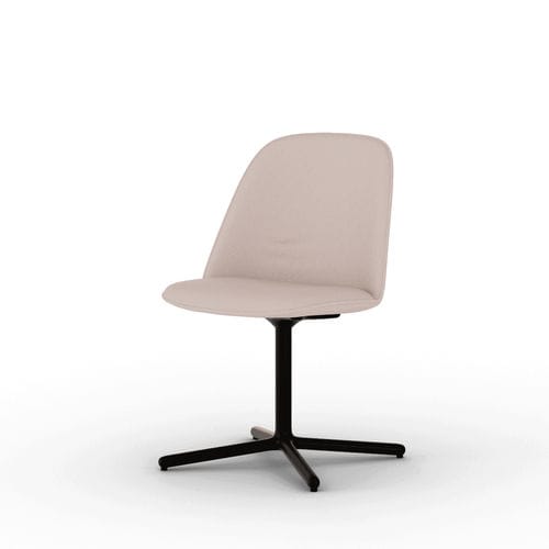 Minimalistischer Stuhl - Gia - Mirplay Objektmöbel - für den Innenraum / Stoff / Gestell aus Aluminium