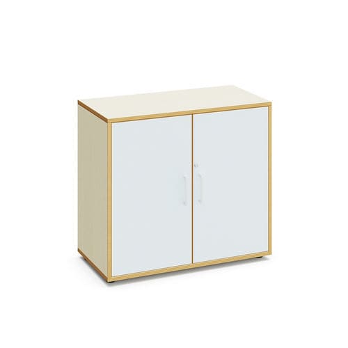 Niedriger Aktenschrank - Ada - Mirplay Objektmöbel - Ahornholz / mit Flügeltür / modern