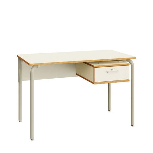 Moderner Unterrichtstisch - Teacher - Mirplay Objektmöbel - MDF / Gestell aus Metall / rechteckig