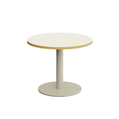 Moderner Tisch - Thelma - Mirplay Objektmöbel - MDF / Gestell aus Metall / rund