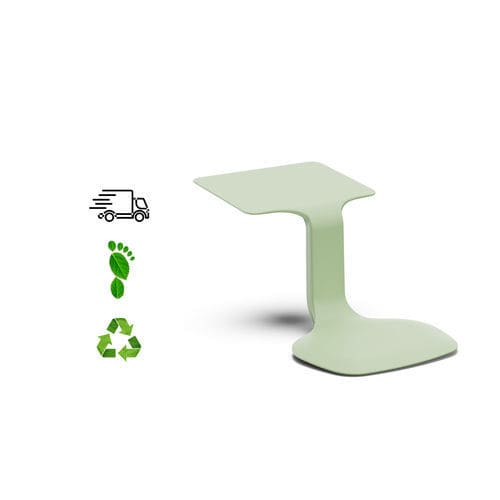 Design-Tisch - Ztool - Mirplay Objektmöbel - Recyclingkunststoff / mit Ablage / stapelbar