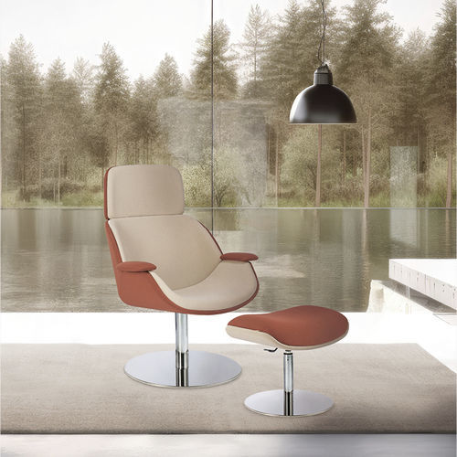 Moderner Sessel - MANTRA - Gierre Sedute - Stoff / Metall / Hochlehner