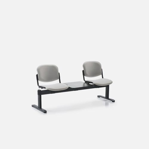 Aluminium-Traversenbank - SEATING - Gierre Sedute - Stoff / Zweisitzer / für den Innenraum
