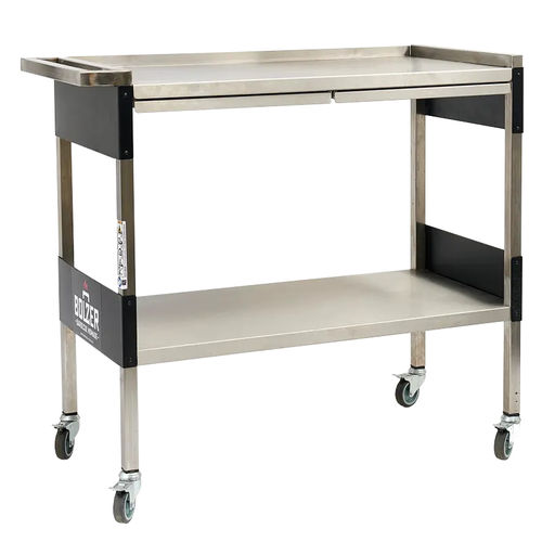 Wagen für Barbecue - Bolzer - für Gewerbegebrauch / Edelstahl