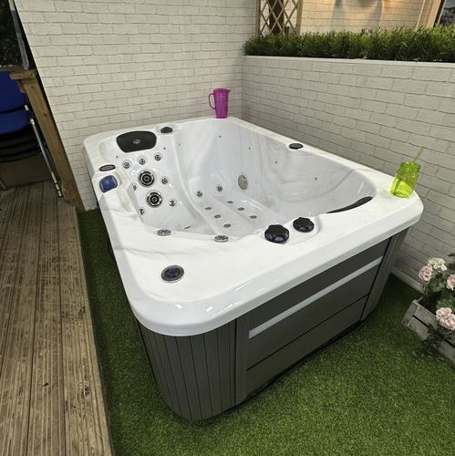 Whirlpool zum Aufstellen - CX-2 - Catalina Spas - rechteckig / Zweisitzer / Edelstahl
